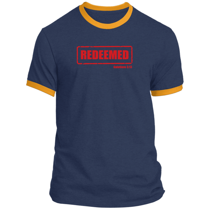 Redeemed Men’s Ringer Tee