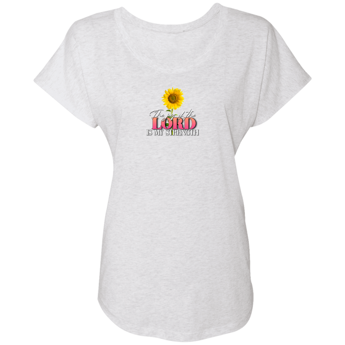 The Joy of the Lord is My Strength Women’s Triblend Dolman