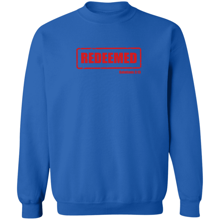 Redeemed Men’s Crewneck Pullover Sweatshirt