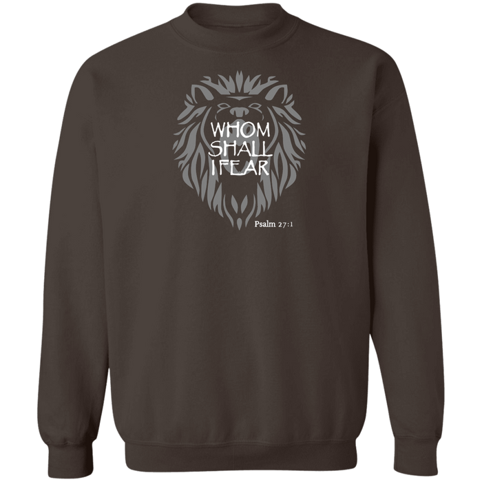 Whom Shall I Fear Men’s Crewneck Pullover Sweatshirt