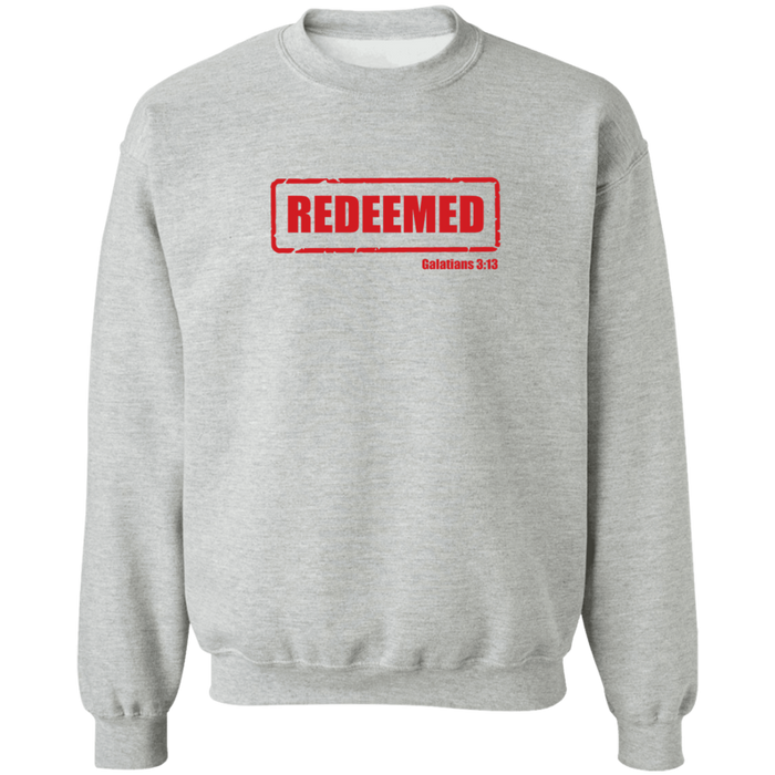 Redeemed Men’s Crewneck Pullover Sweatshirt