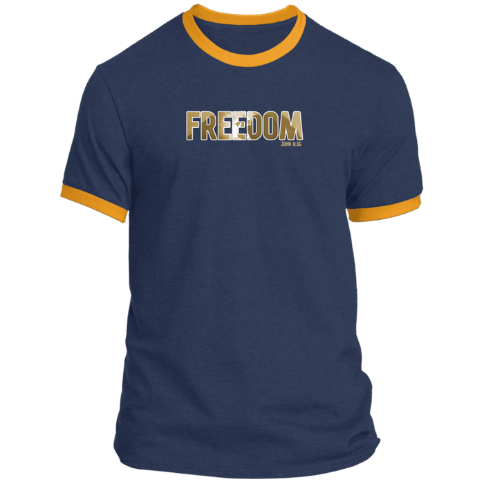 Freedom Men’s Ringer Tee