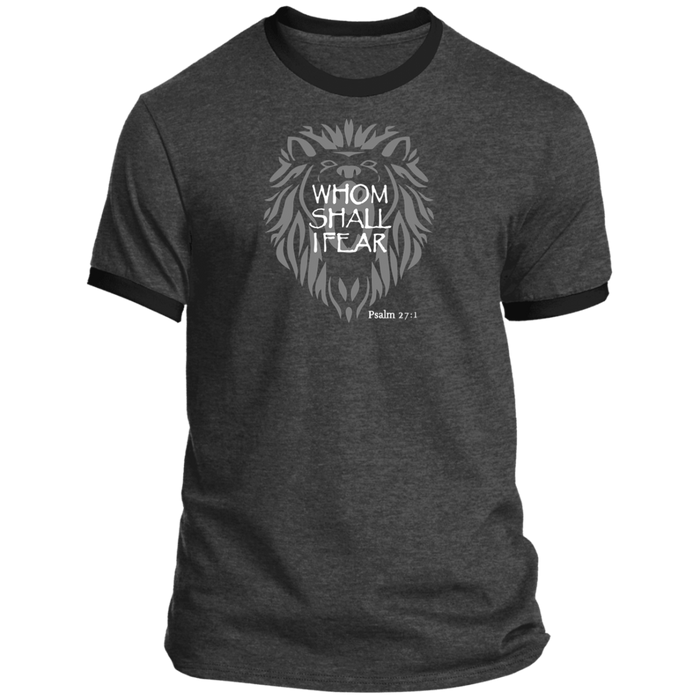 Whom Shall I Fear Men’s Ringer Tee