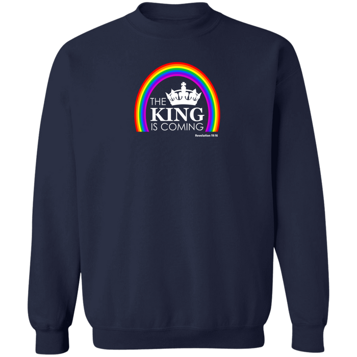 The King is Coming Men’s Crewneck Sweatshirt