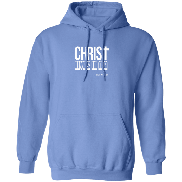 Christ Lives in Me Men’s Pullover Hoodie