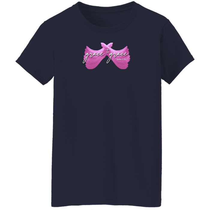 Grace to Grace Ladies 5.3 oz Tee Shirt