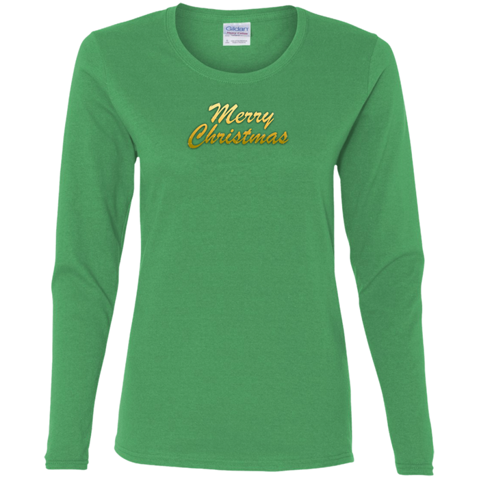 Merry Christmas Women’s LS Tee