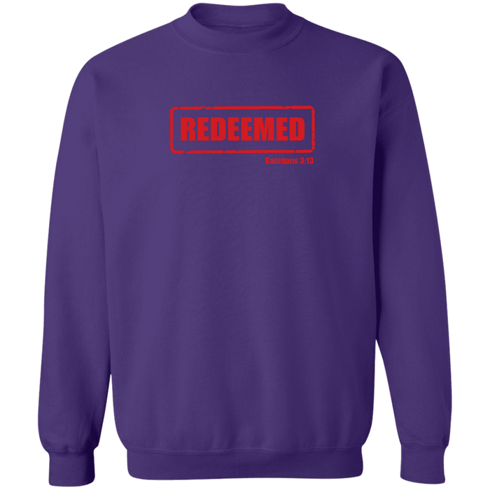 Redeemed Men’s Crewneck Pullover Sweatshirt