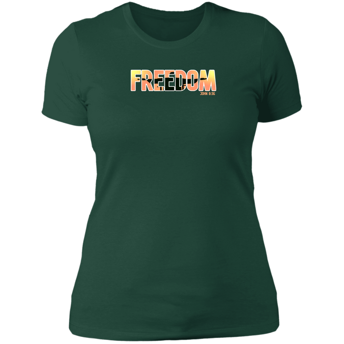 Freedom Ladies Boyfriend Tee Shirt