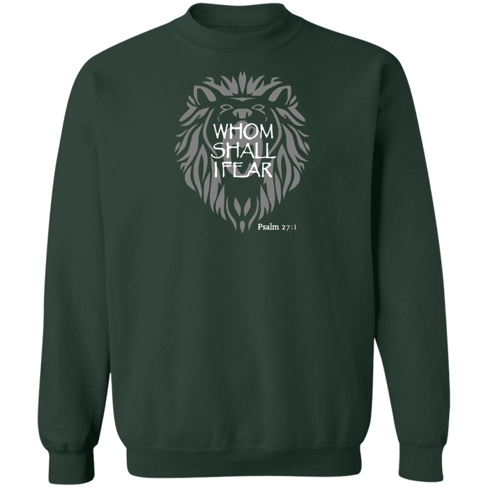 Whom Shall I Fear Men’s Crewneck Pullover Sweatshirt