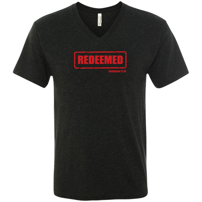 Men’s Triblend V Neck Tee