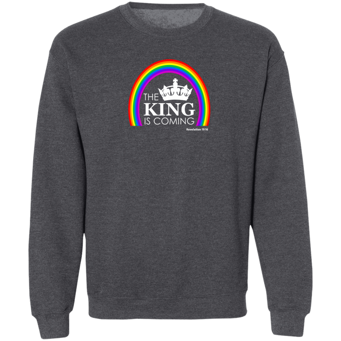 The King is Coming Men’s Crewneck Sweatshirt