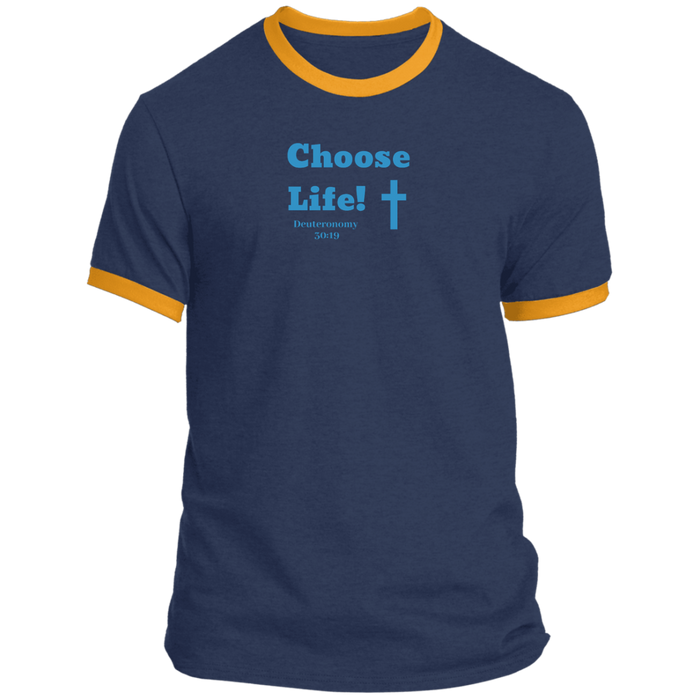 Choose Life 2.0 Men’s Ringer Tee