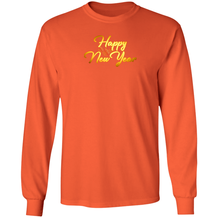 Happy New Year Men LS Ultra Cotton Shirt