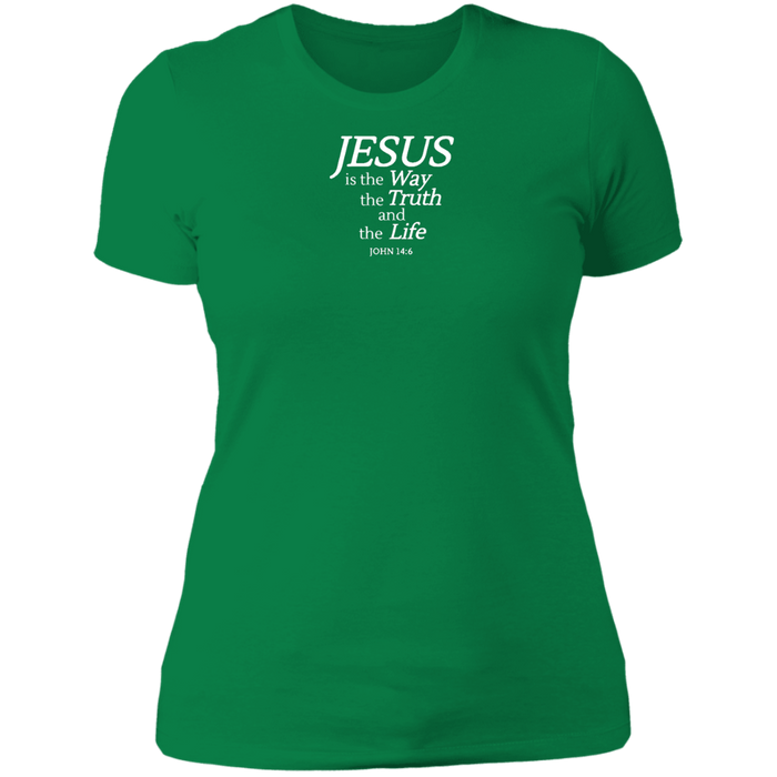 Jesus is the Way Women’s The Boyfriend Tee