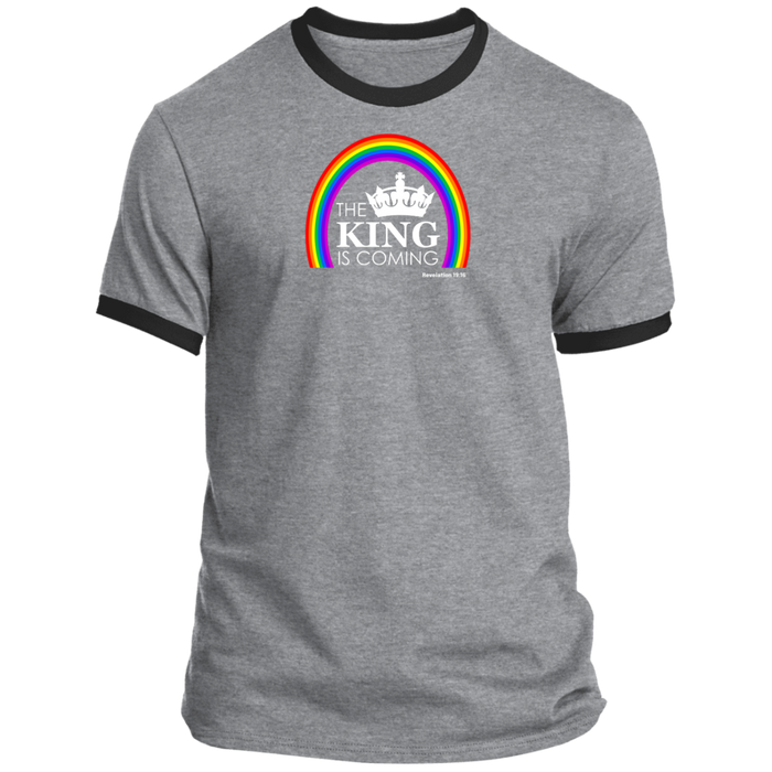 The King is Coming Men’s Ringer Tee