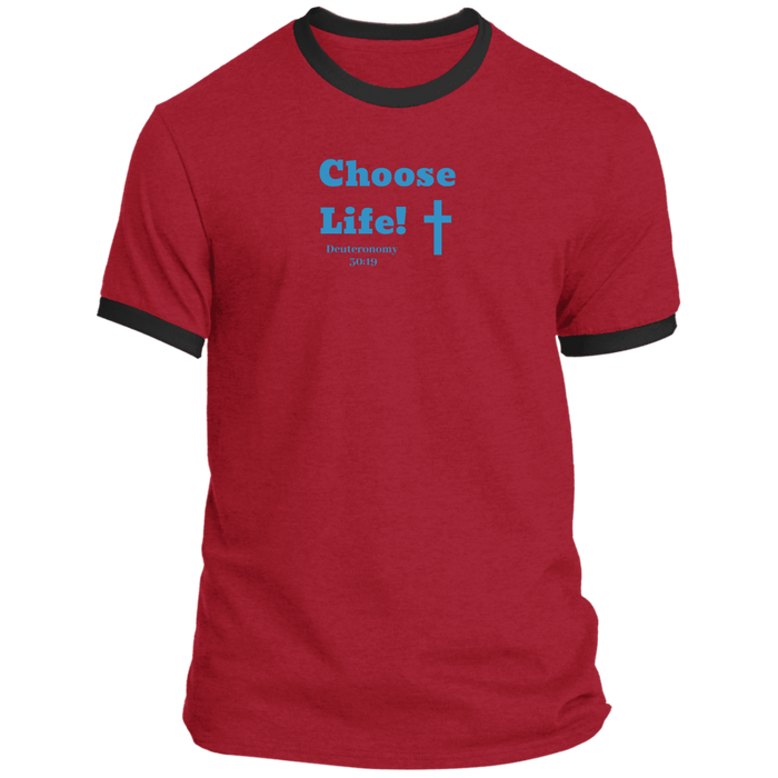 Choose Life 2.0 Men’s Ringer Tee