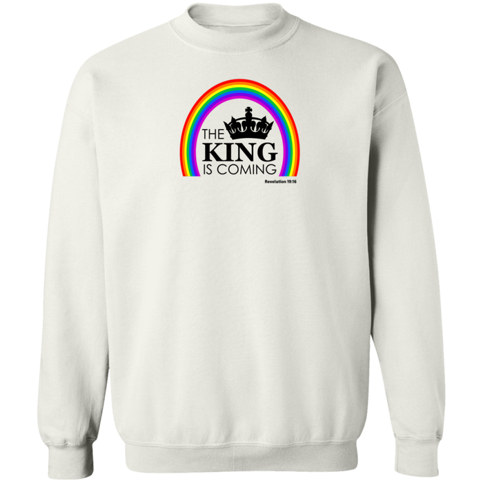 The King is Coming Men’s Crewneck Sweatshirt