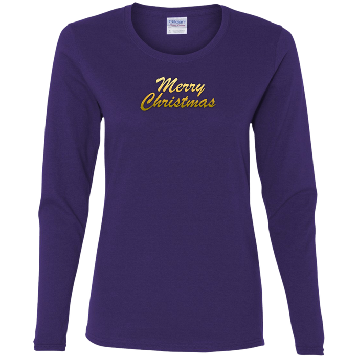 Merry Christmas Women’s LS Tee