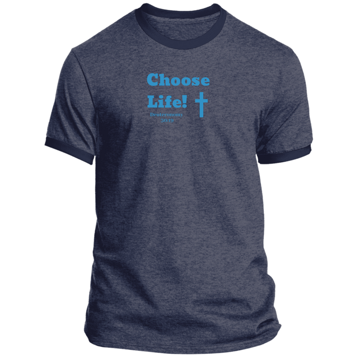 Choose Life 2.0 Men’s Ringer Tee