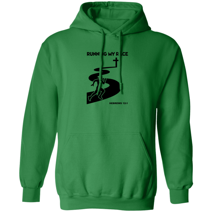 Running My Race Men’s Pullover Hoodie