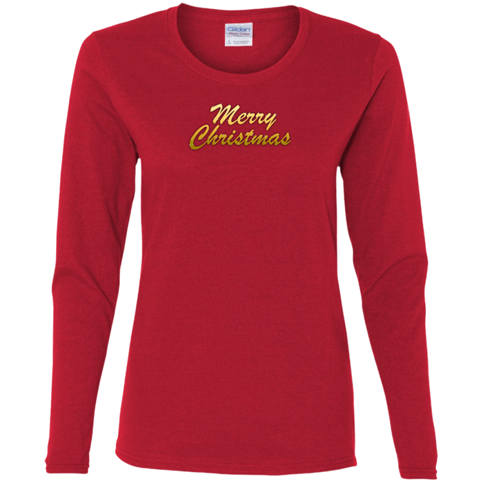 Merry Christmas Women’s LS Tee