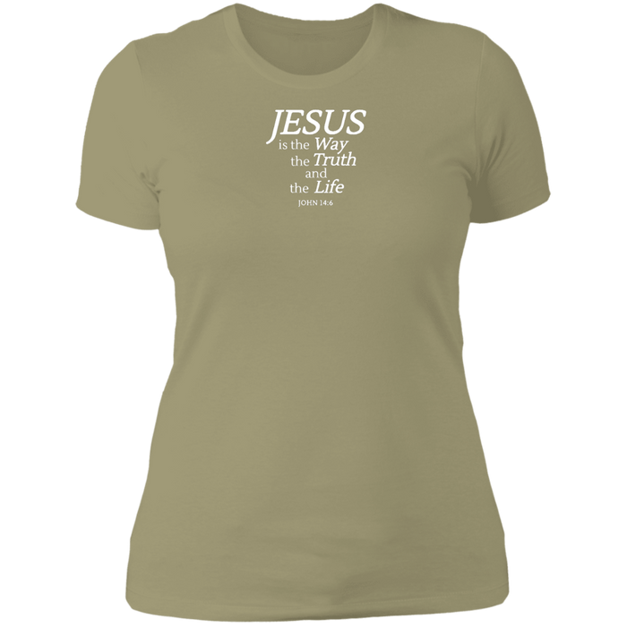 Jesus is the Way Women’s The Boyfriend Tee