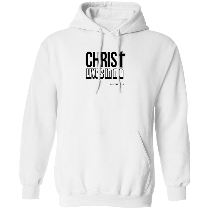 Christ Lives in Me Men’s Pullover Hoodie