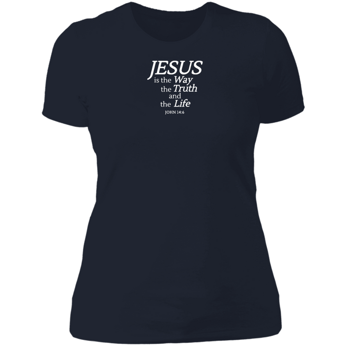 Jesus is the Way Women’s The Boyfriend Tee