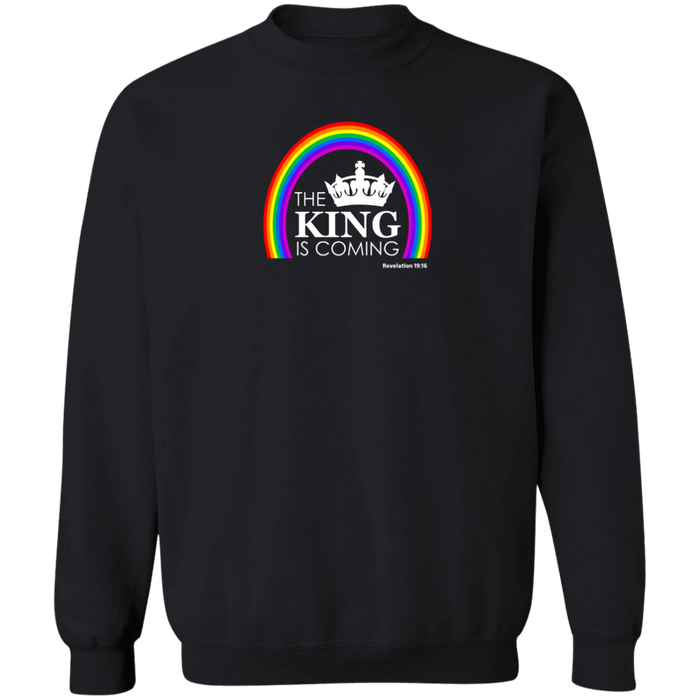 The King is Coming Men’s Crewneck Sweatshirt