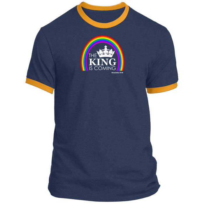 The King is Coming Men’s Ringer Tee