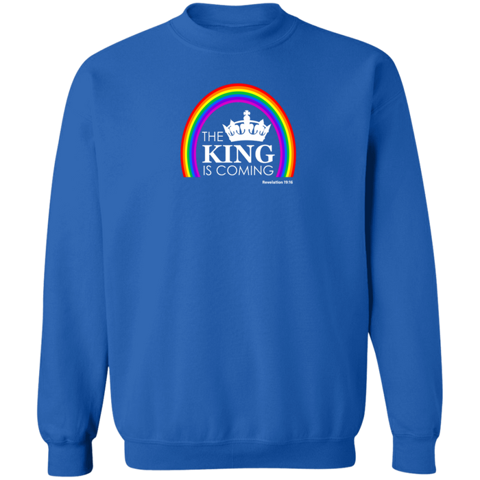 The King is Coming Men’s Crewneck Sweatshirt