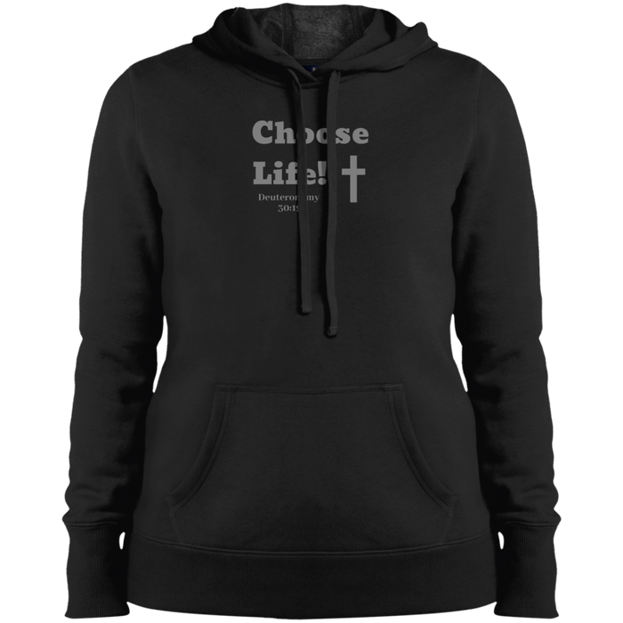 Choose Life 2.0 Ladies Pullover Hooded Sweatshirt