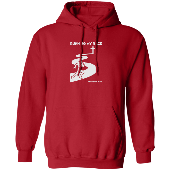 Running My Race Men’s Pullover Hoodie