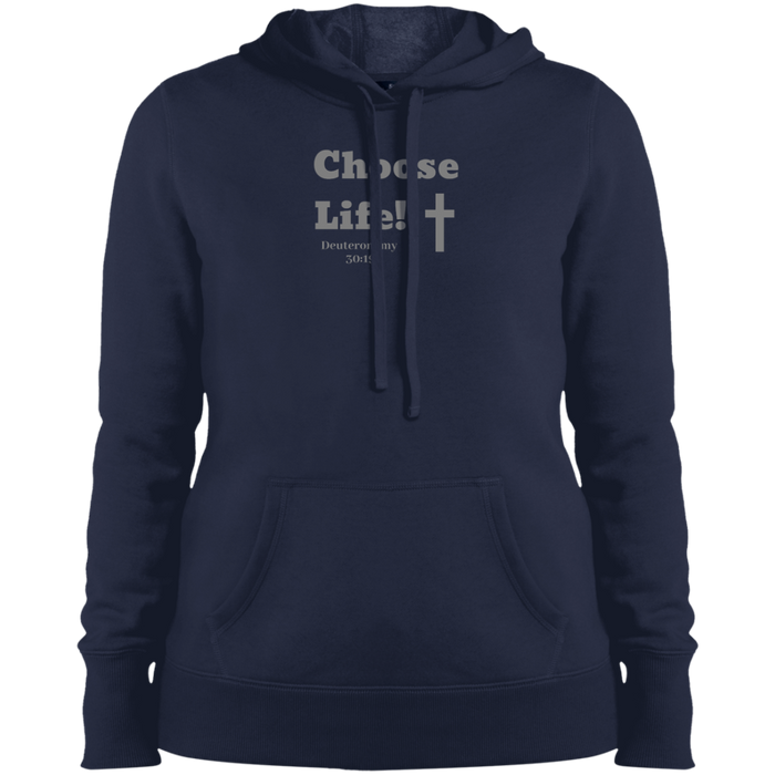 Choose Life 2.0 Ladies Pullover Hooded Sweatshirt