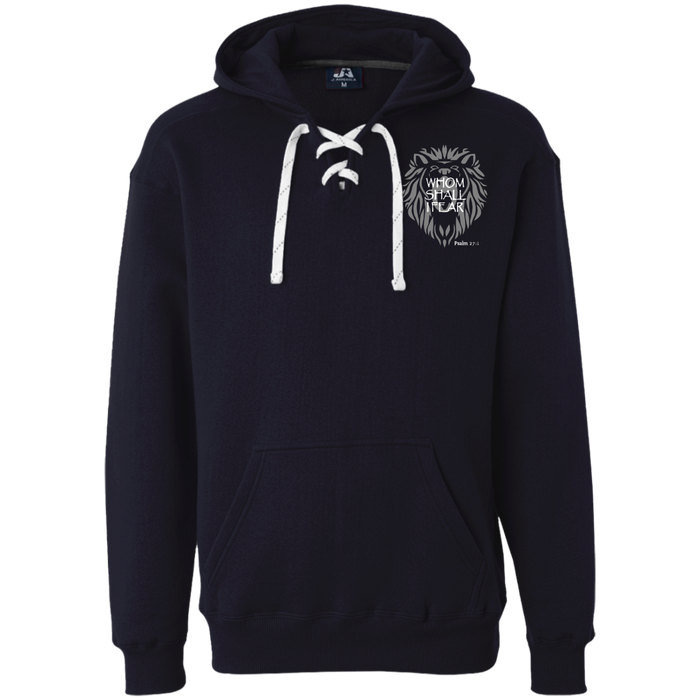 Whom Shall I Fear Men’s Heavyweight Sport Lace Hoodie