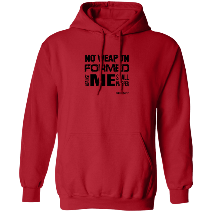 No Weapon Formed Against Me Men’s Pullover Hoodie