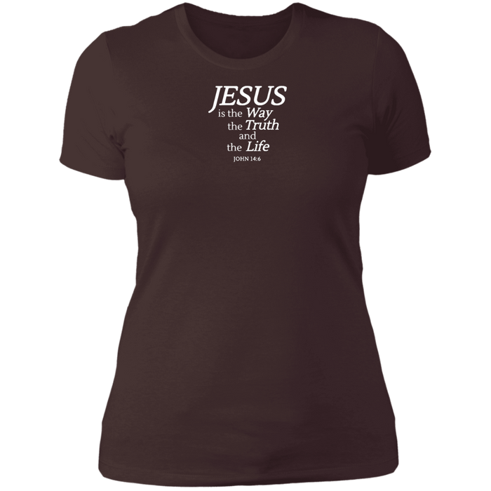 Jesus is the Way Women’s The Boyfriend Tee