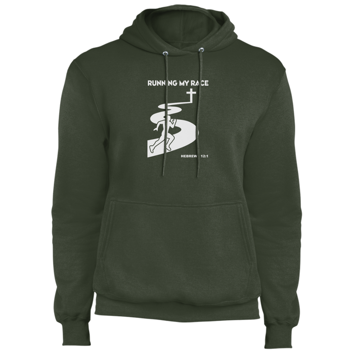 Running My Race Core Fleece Pullover Hoodie