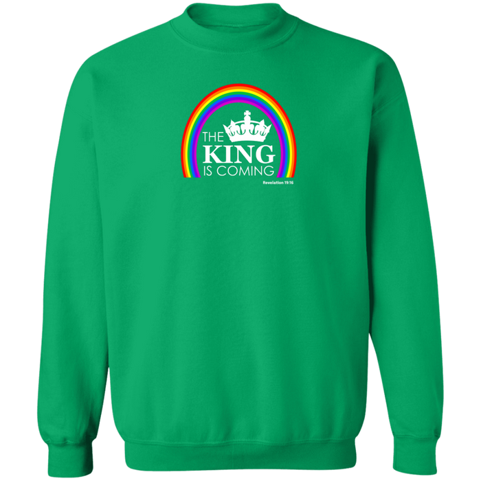 The King is Coming Men’s Crewneck Sweatshirt