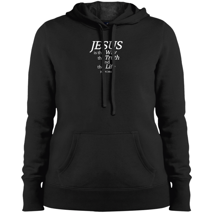 Jesus is the Way Ladies Pullover Hooded Sweatshirt