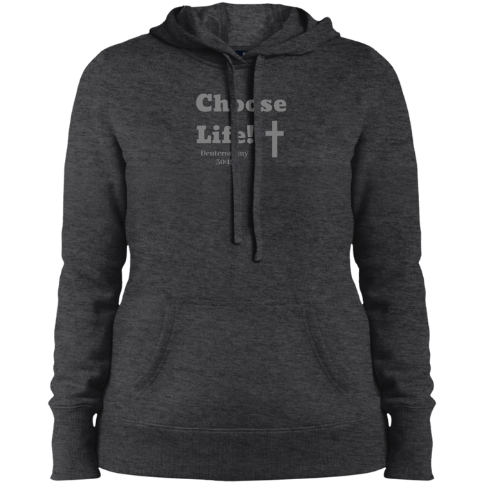 Choose Life 2.0 Ladies Pullover Hooded Sweatshirt