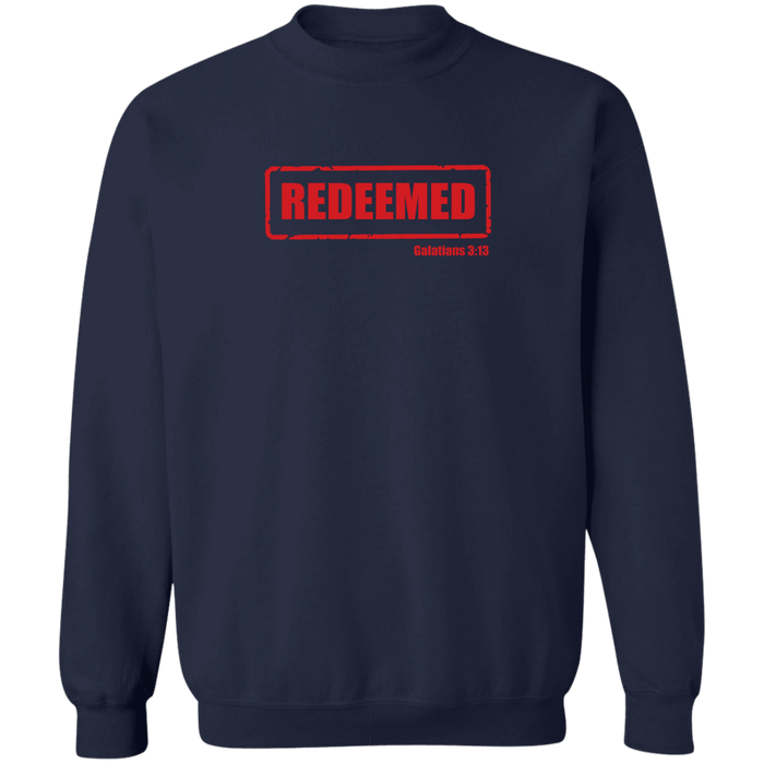 Redeemed Men’s Crewneck Pullover Sweatshirt