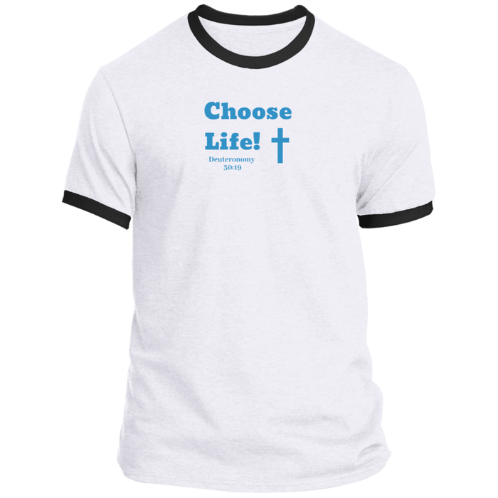 Choose Life 2.0 Men’s Ringer Tee