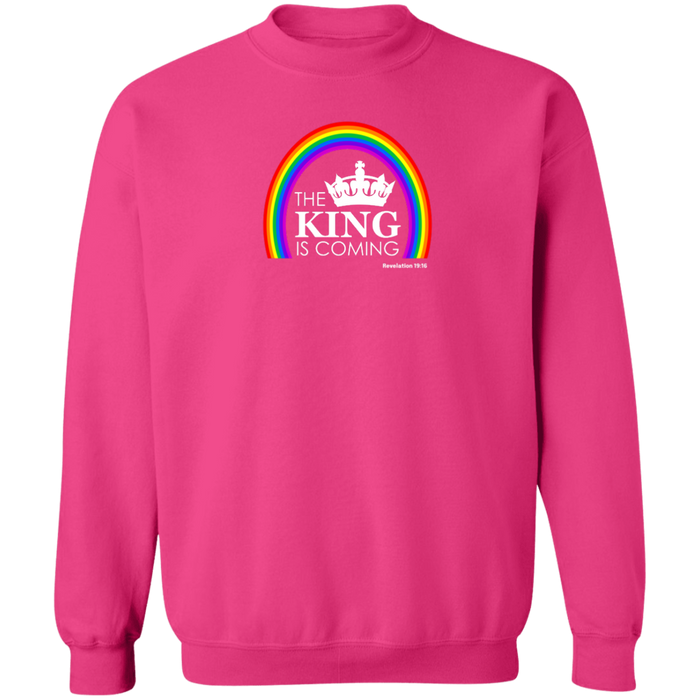 The King is Coming Men’s Crewneck Sweatshirt