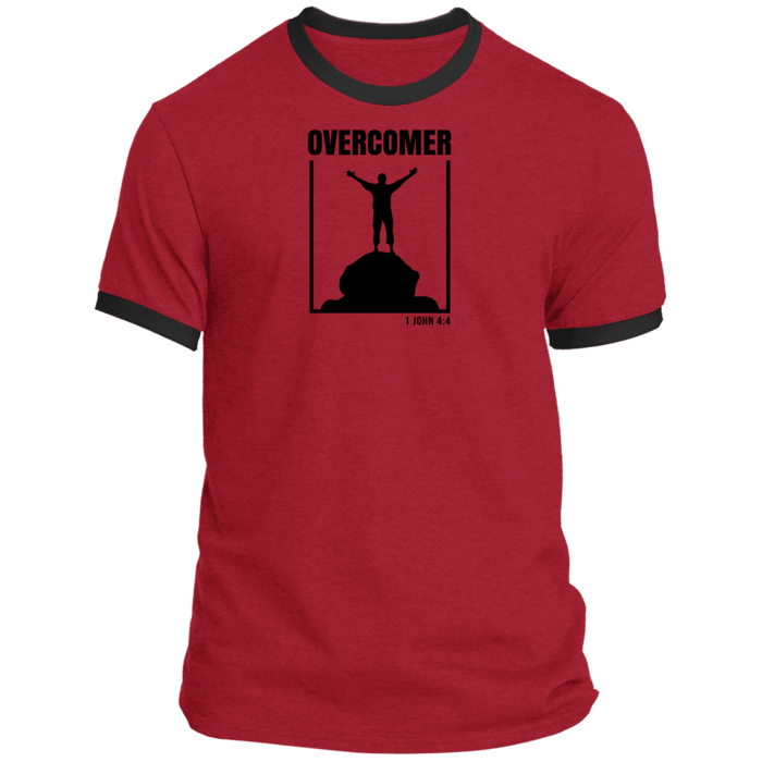 Overcomer Men’s Ringer Tee