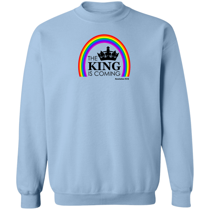 The King is Coming Men’s Crewneck Sweatshirt