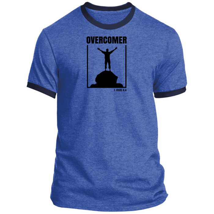 Overcomer Men’s Ringer Tee