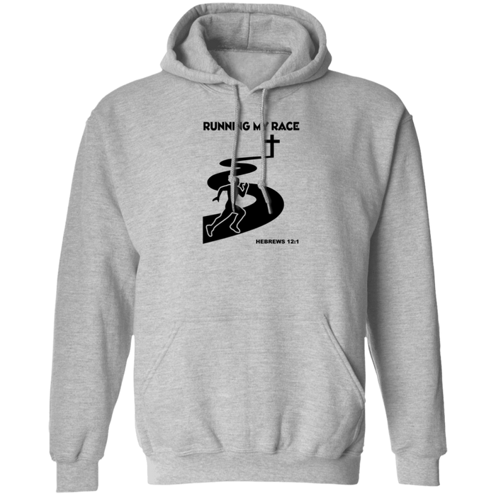 Running My Race Men’s Pullover Hoodie