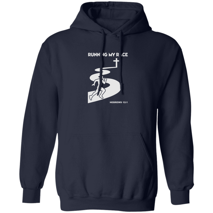 Running My Race Men’s Pullover Hoodie